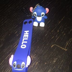NWT Stitch keychain and it’s phone holder